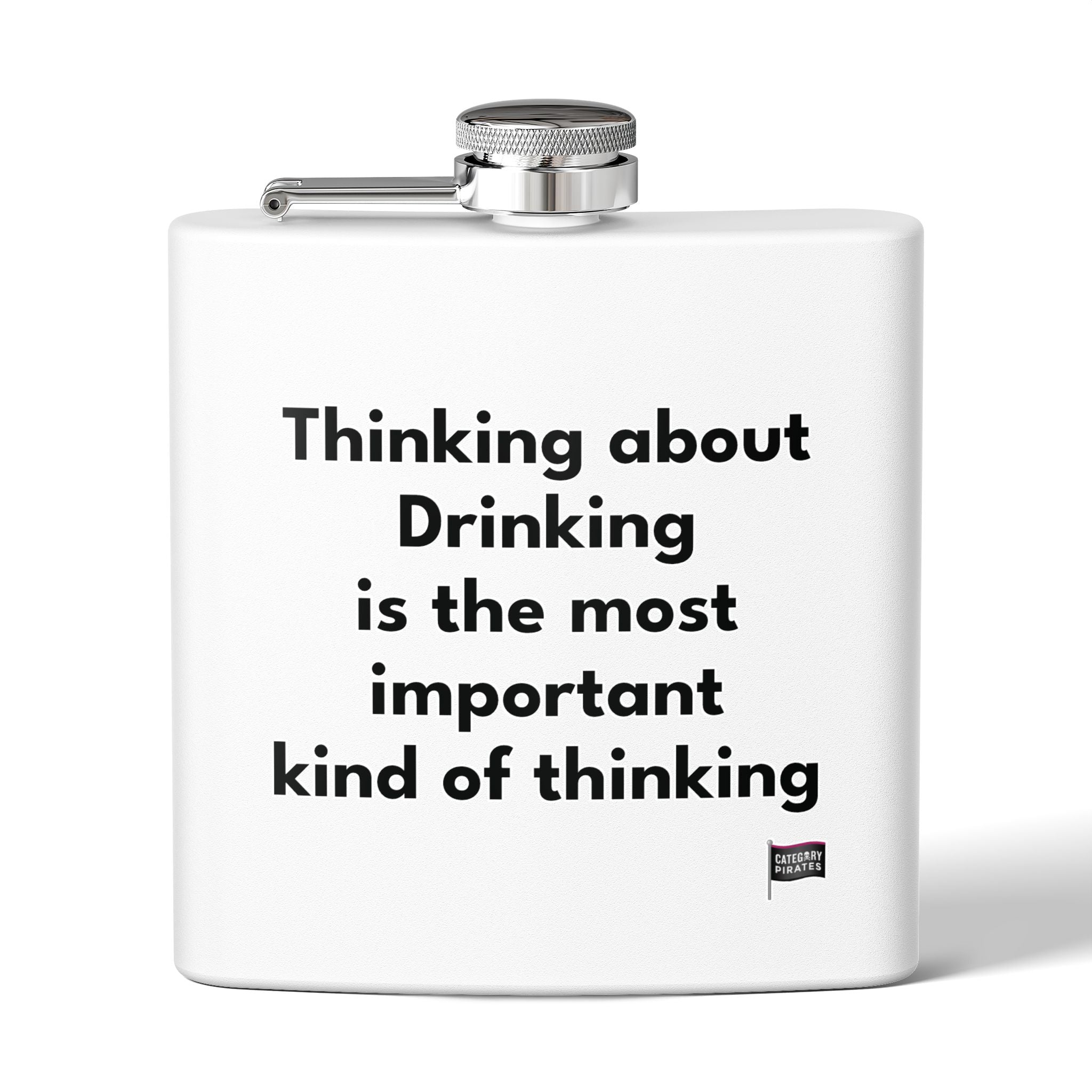 Funny Stainless Steel Flask for Drinking Enthusiasts | Unique Gifts for Groomsmen, Birthdays, Weddings, Parties, Outdoor Adventures
