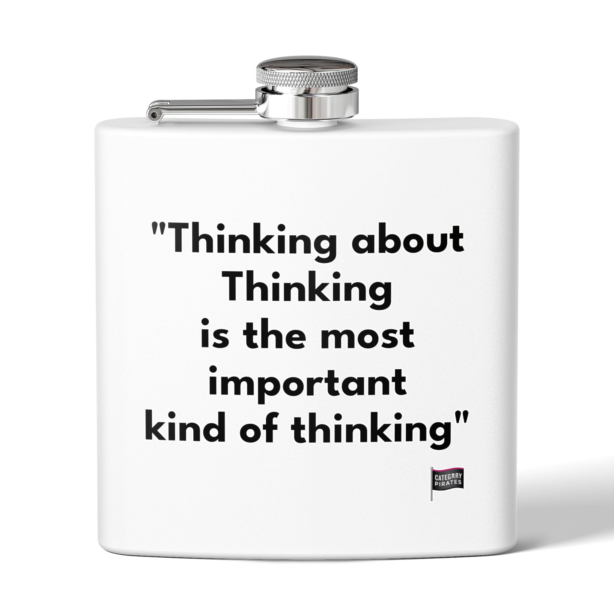 Stainless Steel Flask, 6oz