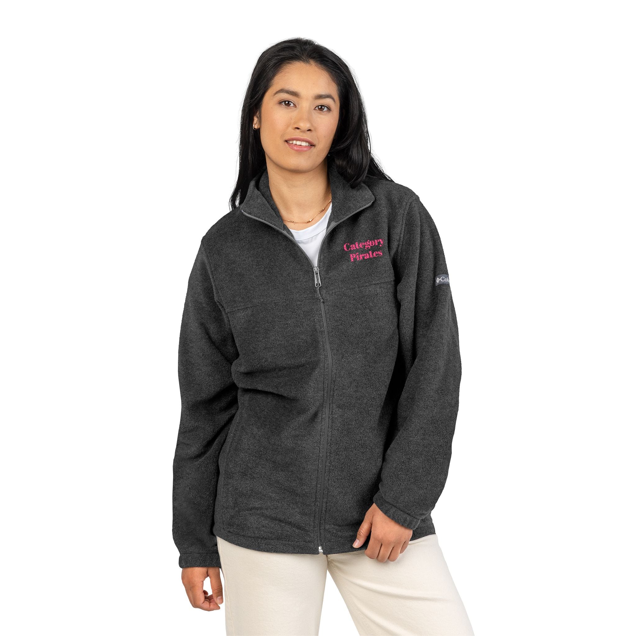 Unisex Fleece Jacket - Cozy Warmth for Outdoor Adventures, Embroidered Columbia Jacket - Perfect for Fall and Winter Gifts, Casual [...]