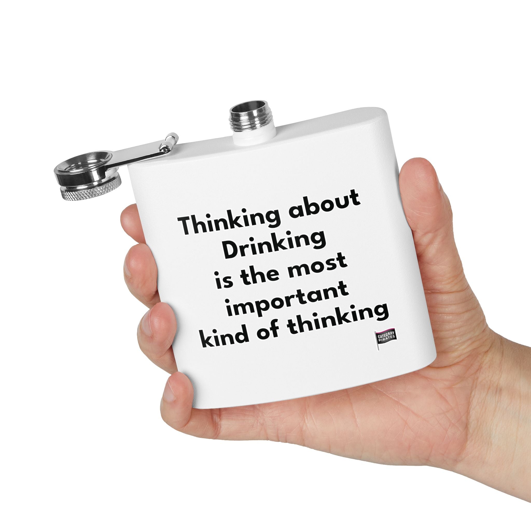 Funny Stainless Steel Flask for Drinking Enthusiasts | Unique Gifts for Groomsmen, Birthdays, Weddings, Parties, Outdoor Adventures