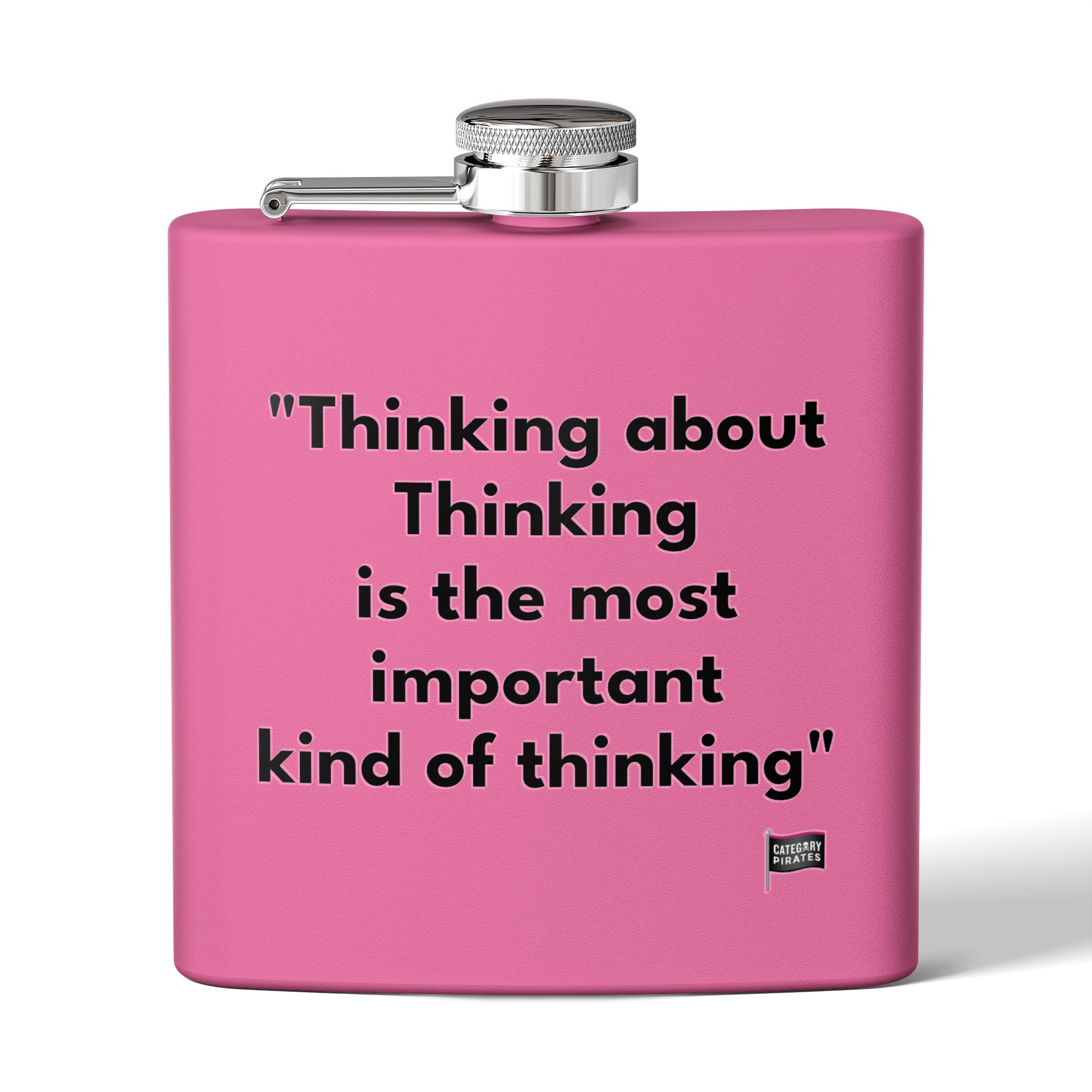 Stainless Steel Flask, 6oz