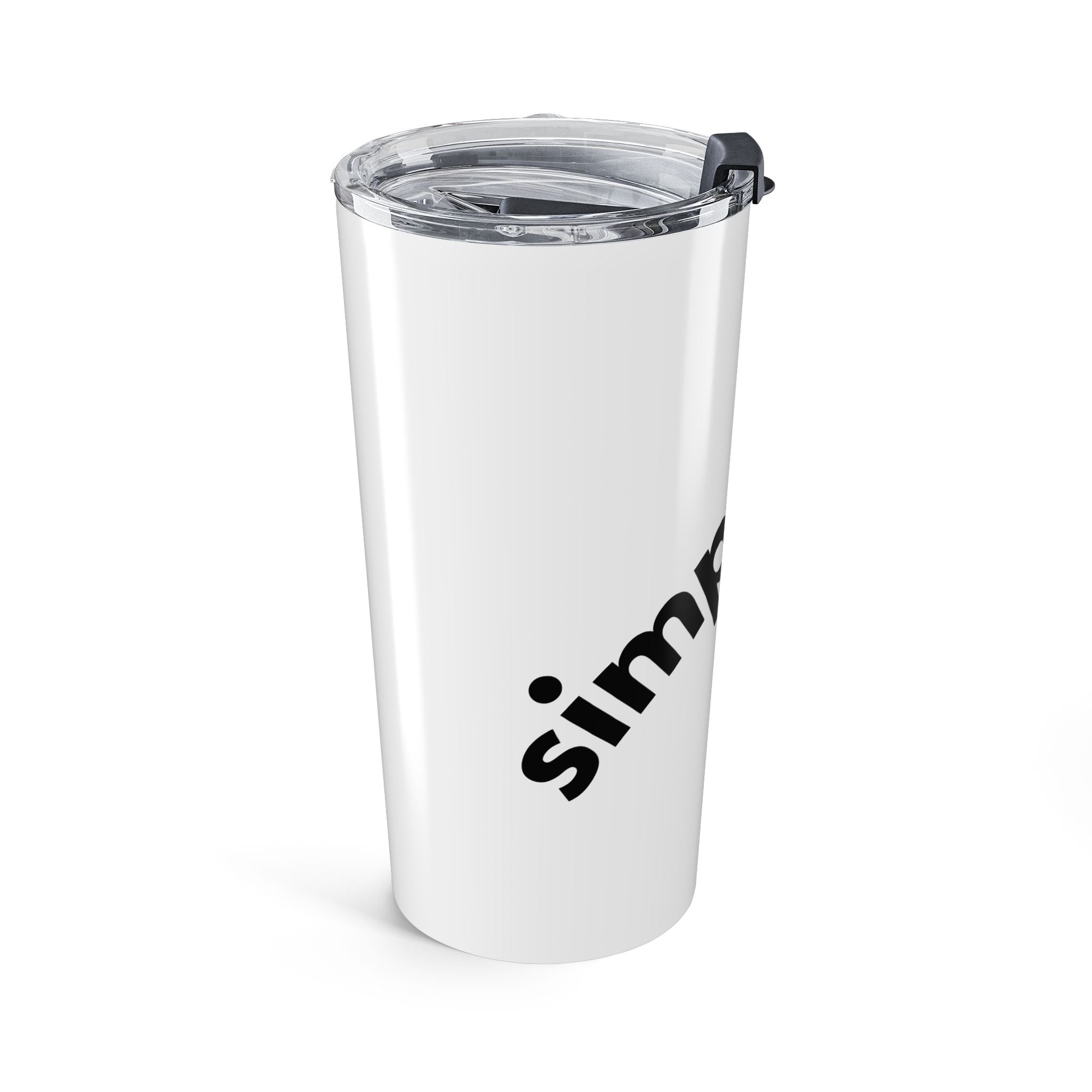 Simplicity 20oz Tumbler | Travel Cup | Unique Gift for Coffee Lovers | Insulated Mug | Daily Use | Minimalist Design